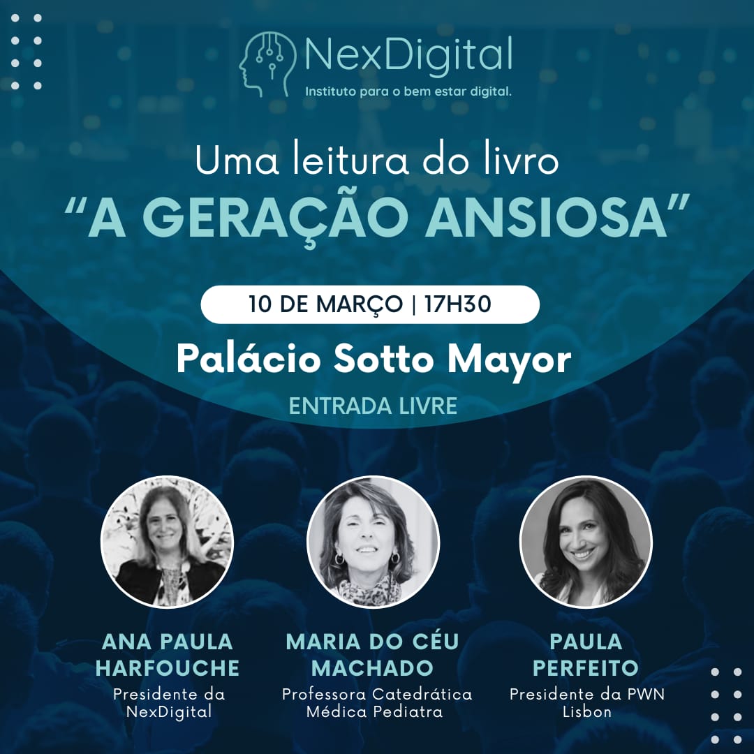 Convite Livro A Gera&ccedil;&atilde;o Ansiosa 10032026